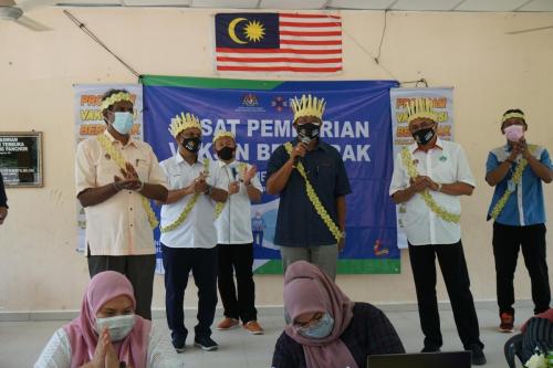 PROGRAM VAKSINASI COVID-19 DI KALANGAN PEMIMPIN MASYARAKAT ORANG ASLI DI KAMPUNG ORANG ASLI PANCHOR, DAERAH JEMPOL, NEGERI SEMBILAN