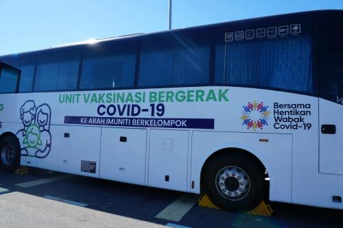 Vaksin Covid-19 di Orang Asli One Stop Centre (OAOSC), Sungai Siput, Perak