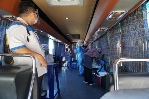 Vaksin Covid-19 di Orang Asli One Stop Centre (OAOSC), Sungai Siput, Perak