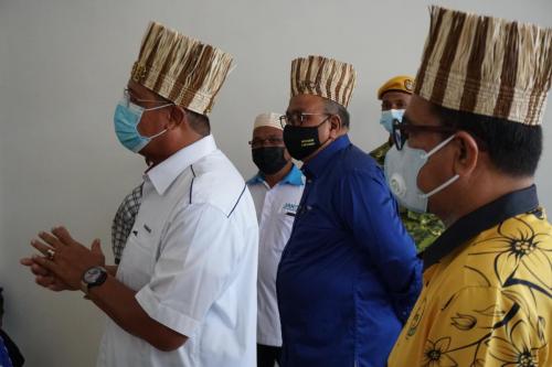 Vaksin Covid-19 di Orang Asli One Stop Centre (OAOSC), Sungai Siput, Perak