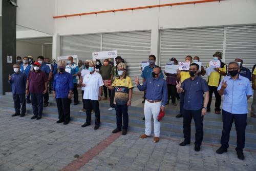 Vaksin Covid-19 di Orang Asli One Stop Centre (OAOSC), Sungai Siput, Perak