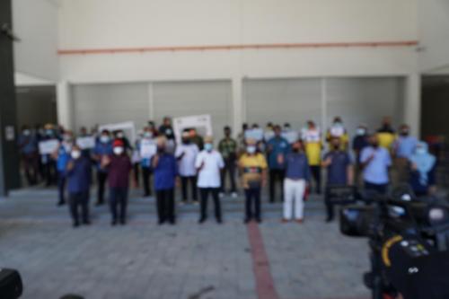 Vaksin Covid-19 di Orang Asli One Stop Centre (OAOSC), Sungai Siput, Perak