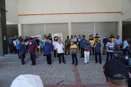 Vaksin Covid-19 di Orang Asli One Stop Centre (OAOSC), Sungai Siput, Perak