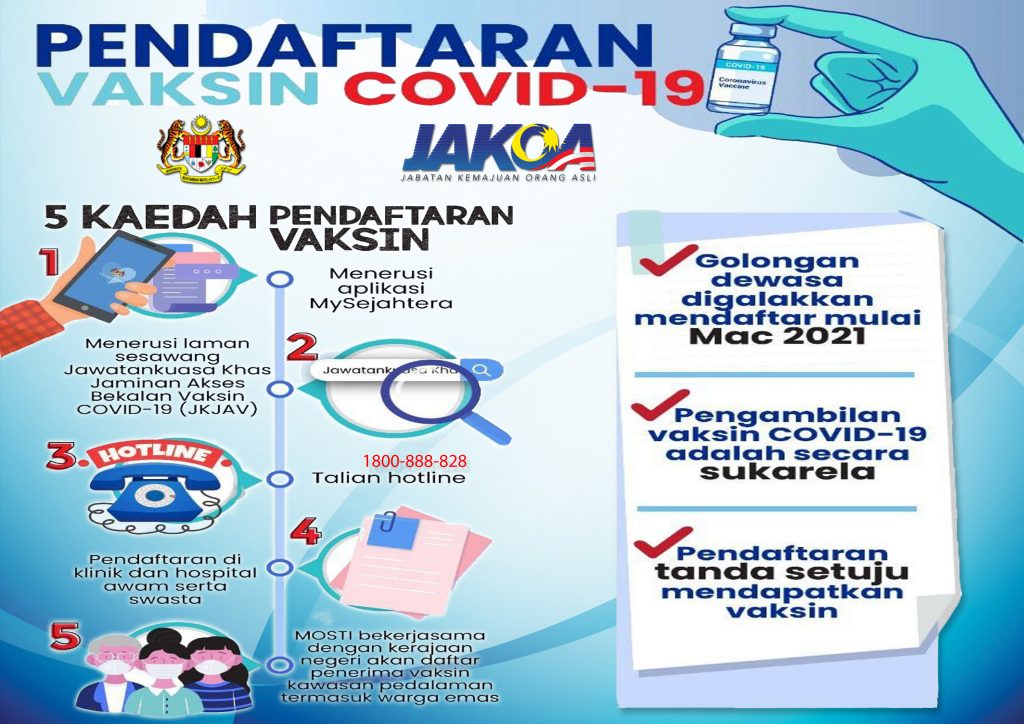 Pendaftaran vaksin jkjav Cara Daftar