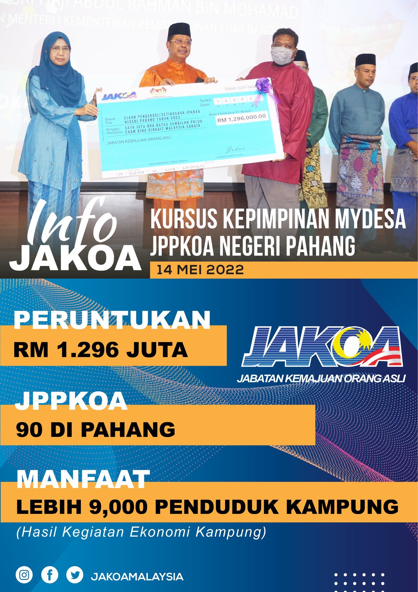 Kursus Kepimpinan MyDesa JPPKOA Negeri Pahang Siri 2/2022