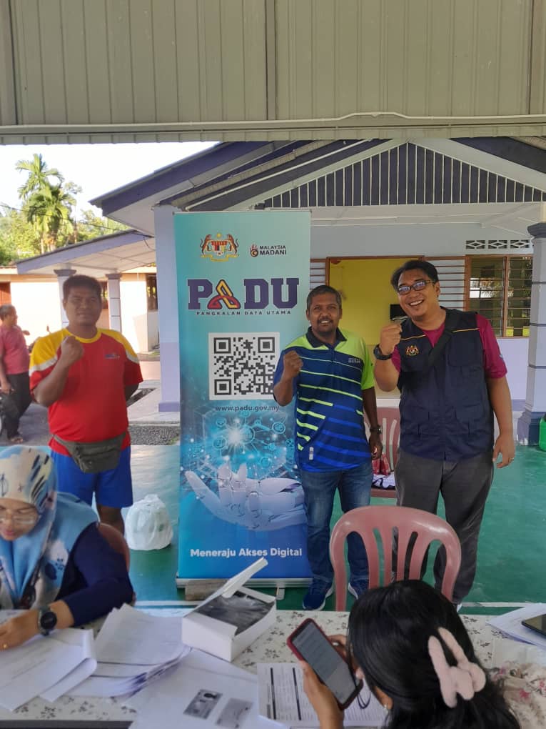 Pendaftaran Sistem Pangkalan Data Utama (PADU) di KOA Sungai Melut, KOA Kelingsing, KOA Jambu dan KOA Bakok, Sepang