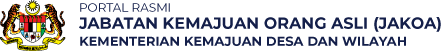 Portal Rasmi Jabatan Kemajuan Orang Asli (JAKOA) Kementerian Kemajuan Desa dan Wilayah