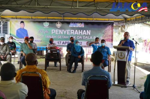 17 April 2022 - Majlis Penyerahan Ladang TSK RPS Dala Fasa 8 & 9, Gerik Perak