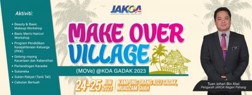 24 Jun 2023 - Program Make Over Village (MOVe) di Perkampungan Orang Asli Gadak, Muadzam Shah, Pahang