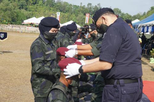 Perasmian Upacara Tamat Latihan Kursus Asas Konstabel Orang Asli PDRM Siri 1 2021 131