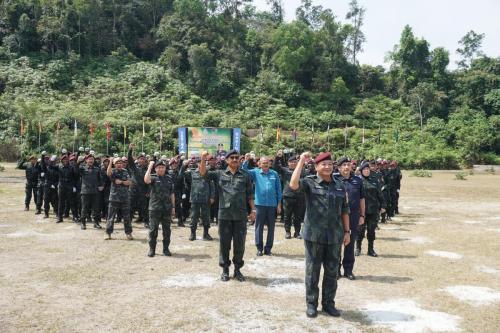 Perasmian Upacara Tamat Latihan Kursus Asas Konstabel Orang Asli PDRM Siri 1 2021 131