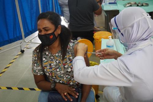 PROGRAM VAKSINASI COVID-19 DI KALANGAN PEMIMPIN MASYARAKAT ORANG ASLI DI KAMPUNG ORANG ASLI PANCHOR, DAERAH JEMPOL, NEGERI SEMBILAN