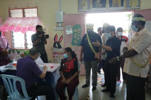 PROGRAM VAKSINASI COVID-19 DI KALANGAN PEMIMPIN MASYARAKAT ORANG ASLI DI KAMPUNG ORANG ASLI PANCHOR, DAERAH JEMPOL, NEGERI SEMBILAN