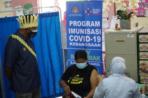 PROGRAM VAKSINASI COVID-19 DI KALANGAN PEMIMPIN MASYARAKAT ORANG ASLI DI KAMPUNG ORANG ASLI PANCHOR, DAERAH JEMPOL, NEGERI SEMBILAN