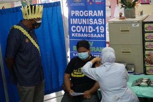 PROGRAM VAKSINASI COVID-19 DI KALANGAN PEMIMPIN MASYARAKAT ORANG ASLI DI KAMPUNG ORANG ASLI PANCHOR, DAERAH JEMPOL, NEGERI SEMBILAN