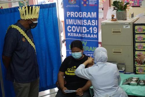 PROGRAM VAKSINASI COVID-19 DI KALANGAN PEMIMPIN MASYARAKAT ORANG ASLI DI KAMPUNG ORANG ASLI PANCHOR, DAERAH JEMPOL, NEGERI SEMBILAN