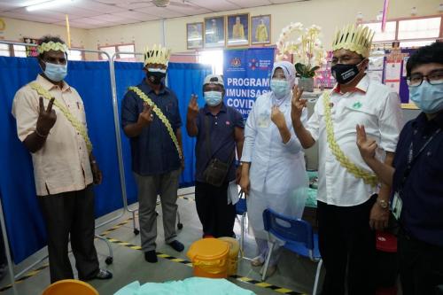 PROGRAM VAKSINASI COVID-19 DI KALANGAN PEMIMPIN MASYARAKAT ORANG ASLI DI KAMPUNG ORANG ASLI PANCHOR, DAERAH JEMPOL, NEGERI SEMBILAN