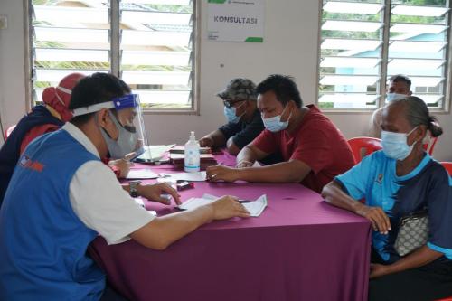 Program Vaksinasi COVID19 Di Kalangan Pemimpin Masyarakat Orang Asli Di Kampung Orang Asli Tanah Abang, Daerah Mersing, Johor