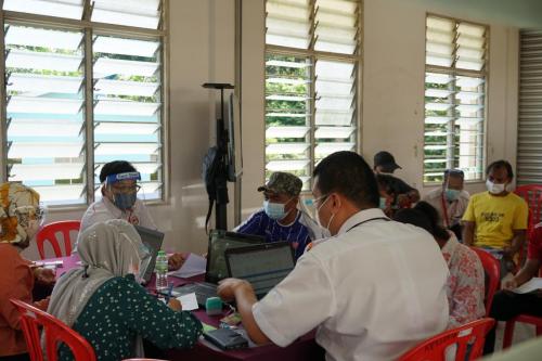 Program Vaksinasi COVID19 Di Kalangan Pemimpin Masyarakat Orang Asli Di Kampung Orang Asli Tanah Abang, Daerah Mersing, Johor