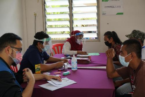 Program Vaksinasi COVID19 Di Kalangan Pemimpin Masyarakat Orang Asli Di Kampung Orang Asli Tanah Abang, Daerah Mersing, Johor