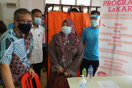 Program Vaksinasi COVID19 Di Kalangan Pemimpin Masyarakat Orang Asli Di Kampung Orang Asli Tanah Abang, Daerah Mersing, Johor