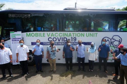 Program Vaksinasi COVID19 Di Kalangan Pemimpin Masyarakat Orang Asli Di Kampung Orang Asli Tanah Abang, Daerah Mersing, Johor