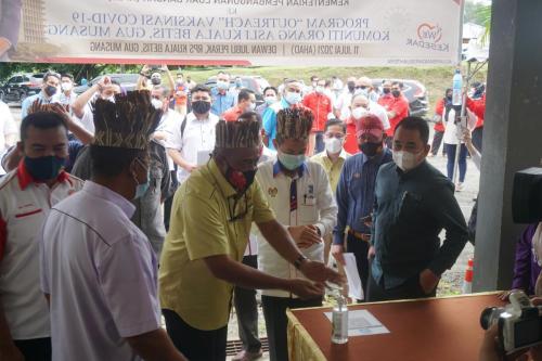 PROGRAM OUTREACH VAKSINASI MASYARAKAT ORANG ASLI DI WILAYAH KESEDAR