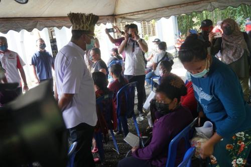 PROGRAM OUTREACH VAKSINASI MASYARAKAT ORANG ASLI DI WILAYAH KESEDAR