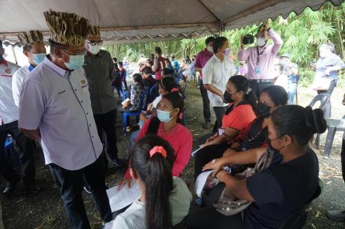 PROGRAM OUTREACH VAKSINASI MASYARAKAT ORANG ASLI DI WILAYAH KESEDAR