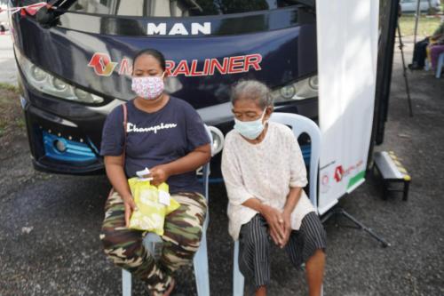 Program Vaksinasi Masyarakat Orang Asli Taman Desa Kemandol