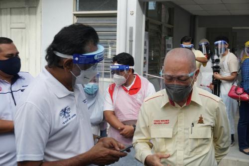 Program Vaksinasi Masyarakat Orang Asli Taman Desa Kemandol