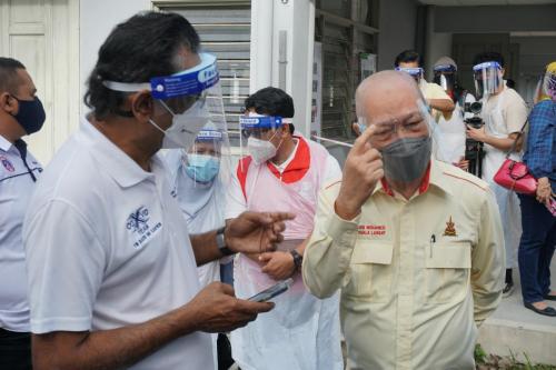 Program Vaksinasi Masyarakat Orang Asli Taman Desa Kemandol