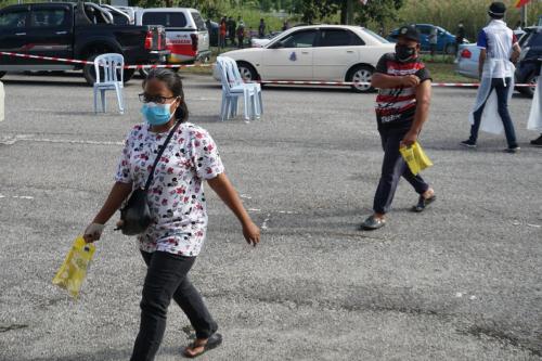 Program Vaksinasi Masyarakat Orang Asli Taman Desa Kemandol