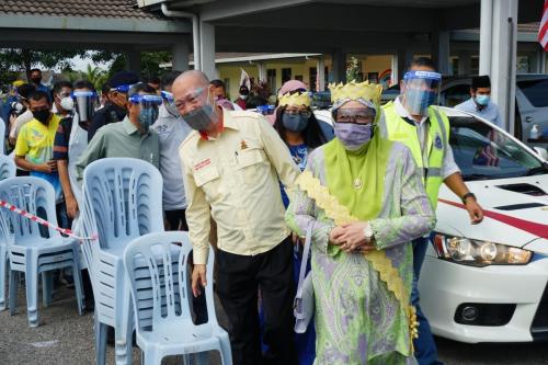 Program Vaksinasi Masyarakat Orang Asli Taman Desa Kemandol