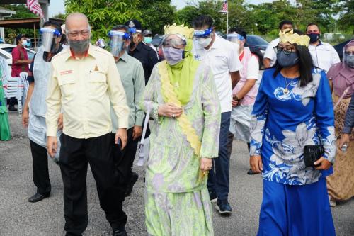 Program Vaksinasi Masyarakat Orang Asli Taman Desa Kemandol