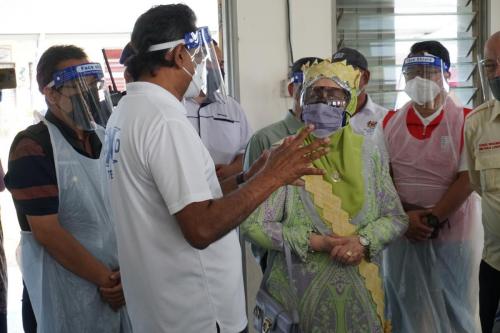 Program Vaksinasi Masyarakat Orang Asli Taman Desa Kemandol