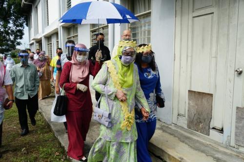 Program Vaksinasi Masyarakat Orang Asli Taman Desa Kemandol