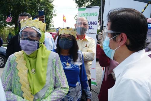 Program Vaksinasi Masyarakat Orang Asli Taman Desa Kemandol