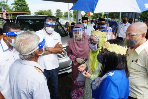 Program Vaksinasi Masyarakat Orang Asli Taman Desa Kemandol