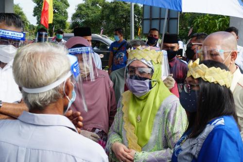 Program Vaksinasi Masyarakat Orang Asli Taman Desa Kemandol