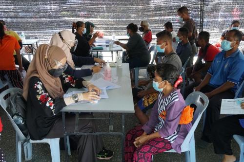 Program Outreach Vaksinasi Covid-19 KOA Lata Kinjang Banjaran Tapah