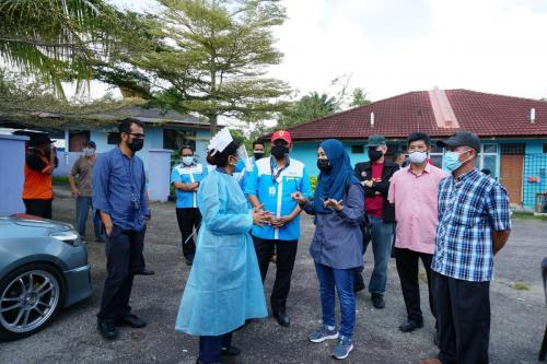 25.09.2021 - Tinjauan KP JAKOA Ke KOA Simpang Arang Dan KOA Kuala Masai