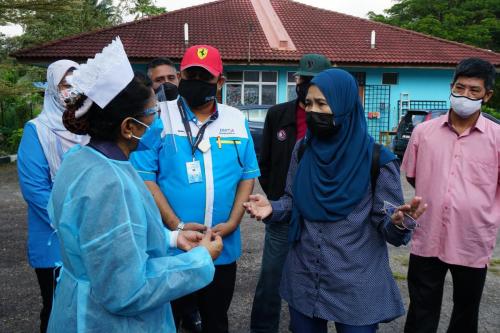 25.09.2021 - Tinjauan KP JAKOA Ke KOA Simpang Arang Dan KOA Kuala Masai