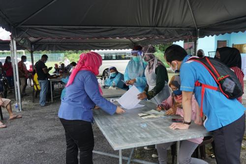 25.09.2021 - Tinjauan KP JAKOA Ke KOA Simpang Arang Dan KOA Kuala Masai