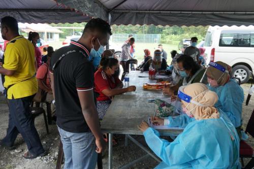 25.09.2021 - Tinjauan KP JAKOA Ke KOA Simpang Arang Dan KOA Kuala Masai