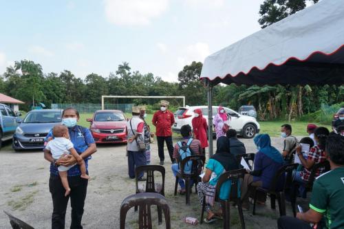 25.09.2021 - Tinjauan KP JAKOA Ke KOA Simpang Arang Dan KOA Kuala Masai