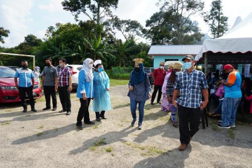 25.09.2021 - Tinjauan KP JAKOA Ke KOA Simpang Arang Dan KOA Kuala Masai