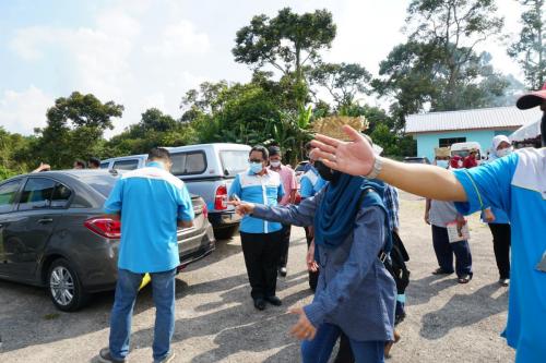 25.09.2021 - Tinjauan KP JAKOA Ke KOA Simpang Arang Dan KOA Kuala Masai