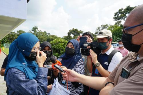 25.09.2021 - Tinjauan KP JAKOA Ke KOA Simpang Arang Dan KOA Kuala Masai