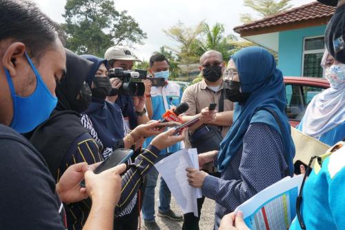 25.09.2021 - Tinjauan KP JAKOA Ke KOA Simpang Arang Dan KOA Kuala Masai